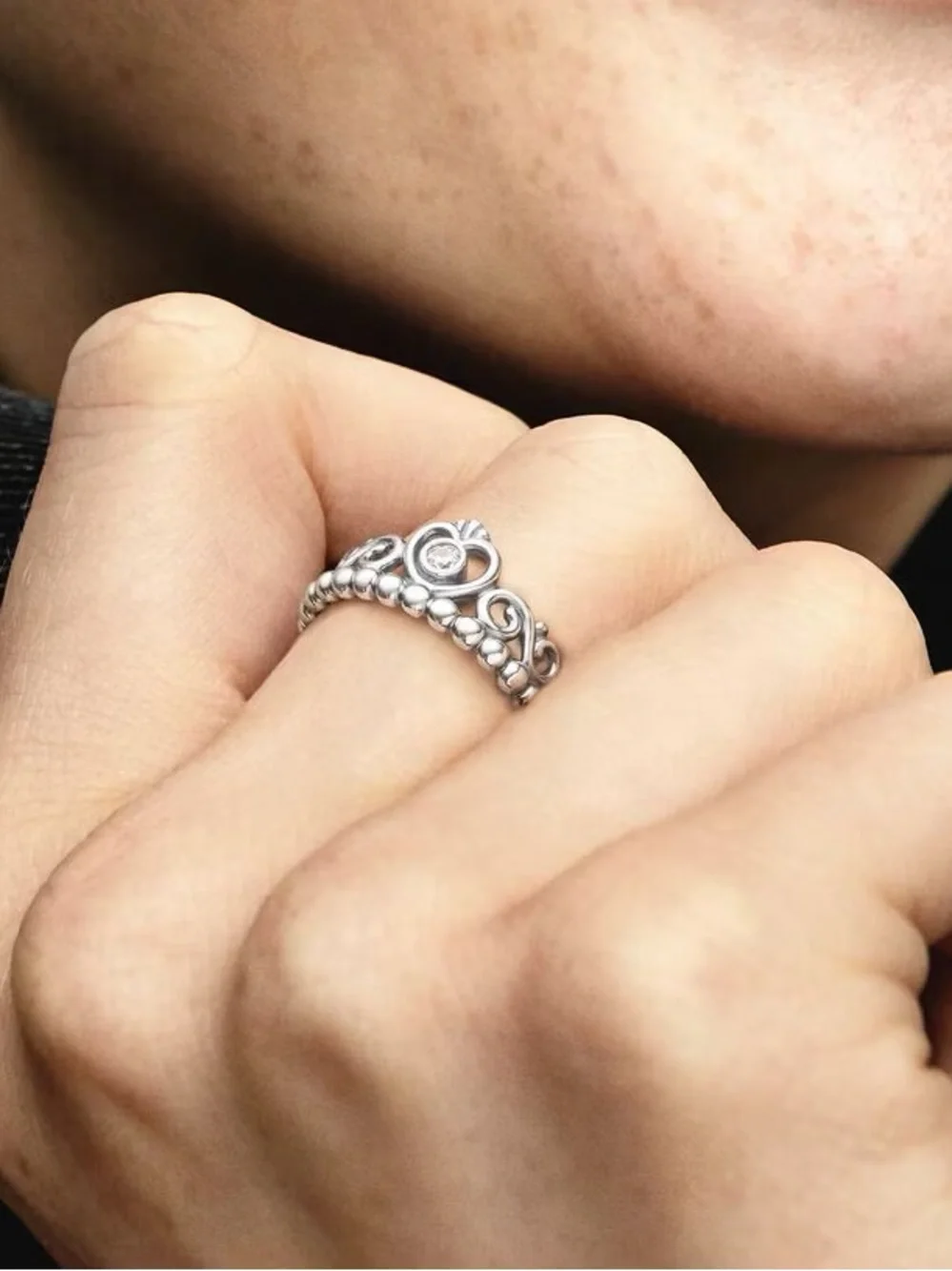 Pandora Princess Tiara Crown Ring
